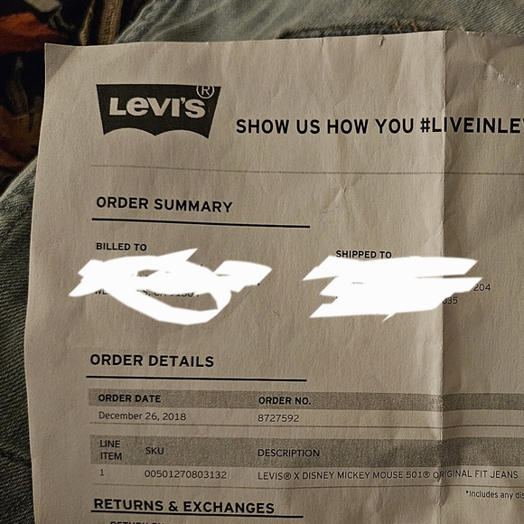 Levis 501 Original 30/32 - Picture 5 of 5